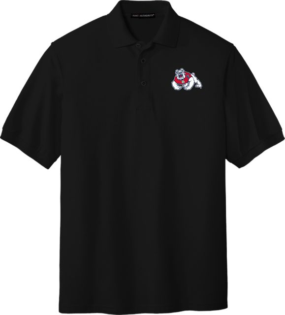 Fresno State Silk Touch Polo Fresno State Primary Mark EMB - ONLINE ONLY