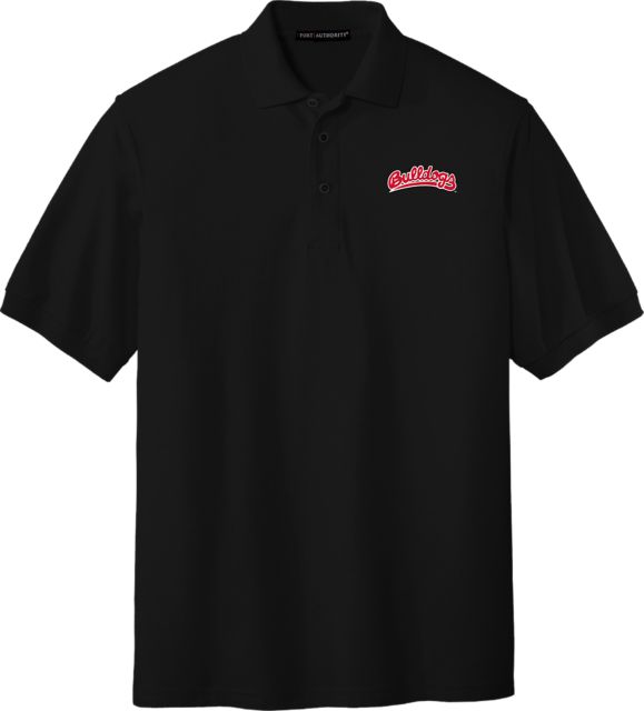Fresno State Silk Touch Polo Scripted Bulldogs EMB - ONLINE ONLY