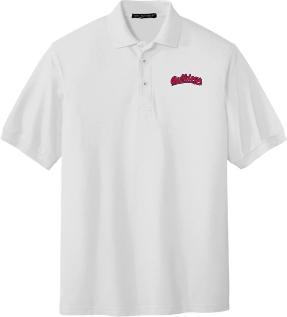 Fresno State Silk Touch Polo Scripted Bulldogs EMB - ONLINE ONLY
