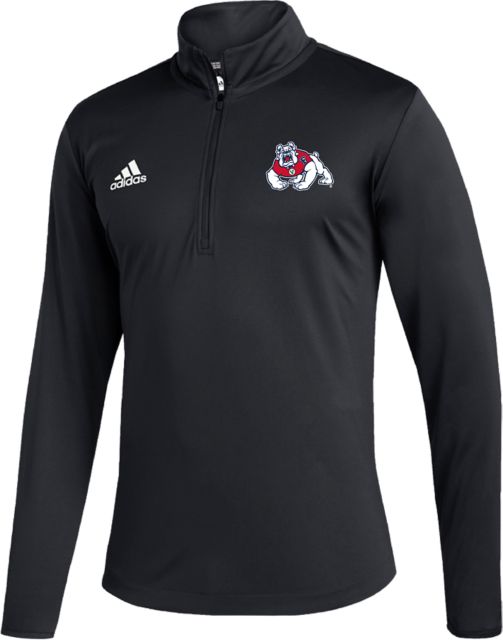 Fresno State Adidas Under The Lights 1/4 Zip Fresno State Primary Mark EMB - ONLINE ONLY