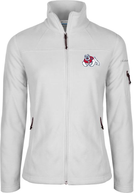Fresno State Columbia Womens Full Zip Fleece Jacket Fresno State Primary Mark EMB - ONLINE ONLY