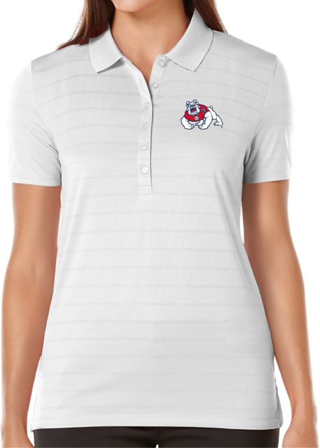 Fresno State Womens Callaway Opti Vent Polo Fresno State Primary Mark EMB - ONLINE ONLY