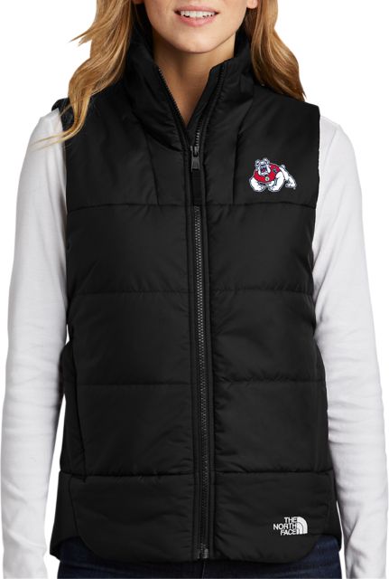 Fresno State The North Face Womens Everyday Insulated Vest Fresno State Primary Mark EMB - ONLINE ONLY