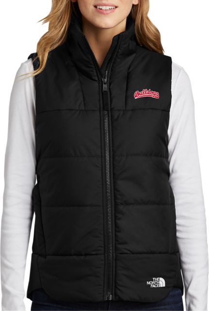 Fresno State The North Face Womens Everyday Insulated Vest Scripted Bulldogs EMB - ONLINE ONLY