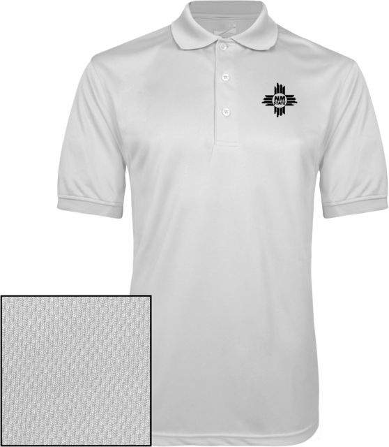 New Mexico State Dry Mesh Polo Zia Mark - ONLINE ONLY