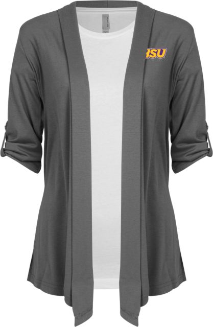 Hardin Simmons Ladies Drape Front Cardigan HSU - ONLINE ONLY