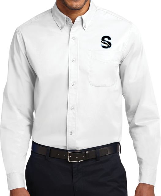 Stockton Twill Button Down Long Sleeve Secondary Logo - ONLINE ONLY