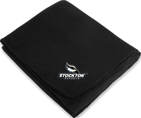 Stockton Arctic Fleece Blanket Official Logo - ONLINE ONLY