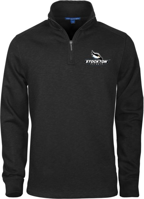 Stockton Slub Fleece 1/4 Zip Pullover Official Logo - ONLINE ONLY