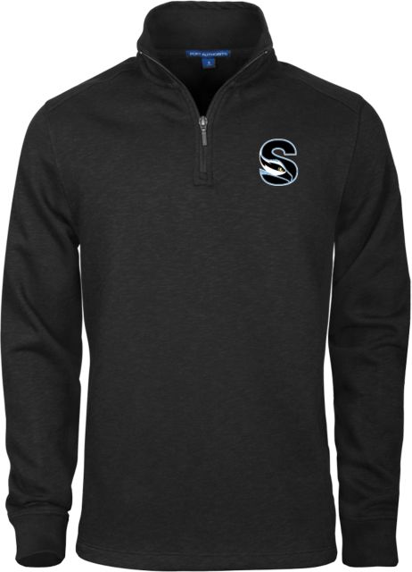 Stockton Slub Fleece 1/4 Zip Pullover Secondary Logo - ONLINE ONLY