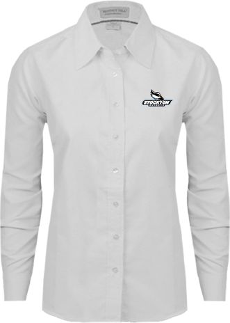 Stockton Ladies Oxford Shirt Official Logo - ONLINE ONLY