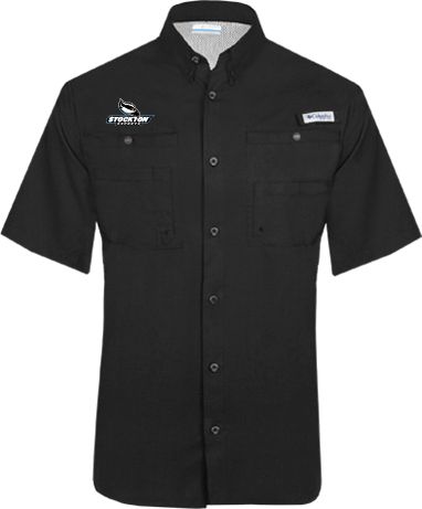 Stockton Columbia Tamiami Performance Short Sleeve Shirt Official Logo - ONLINE ONLY