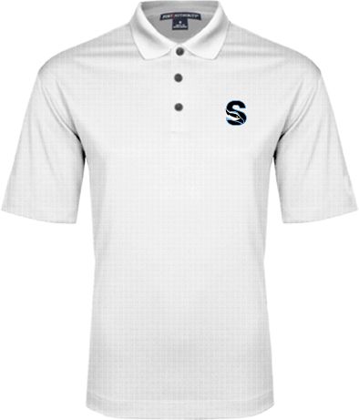 Stockton Performance Fine Jacquard Polo Secondary Logo - ONLINE ONLY