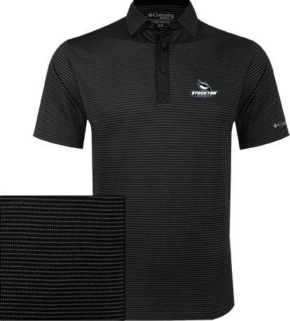 Stockton Columbia Omni Wick Sunday Golf Polo Official Logo - ONLINE ONLY