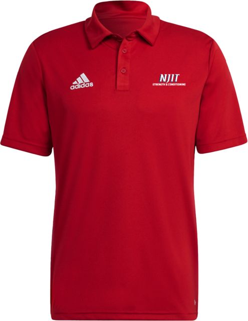 NJIT Adidas Entrada Polo NJIT Strength and Conditioning - ONLINE ONLY