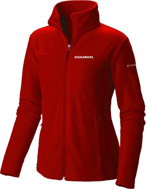 NJIT Columbia Womens Full Zip Fleece Jacket Highlanders Wordmark - ONLINE ONLY