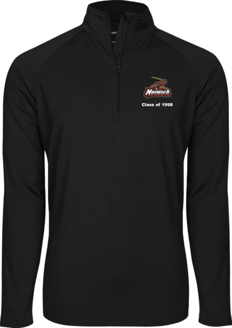 Norwich Sport Wick Stretch 1/2 Zip Pullover Class of 1998 - Primary Mark - ONLINE ONLY