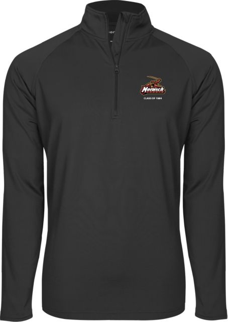 Norwich Sport Wick Stretch 1/2 Zip Pullover Primary Mark Class of 1984 - ONLINE ONLY