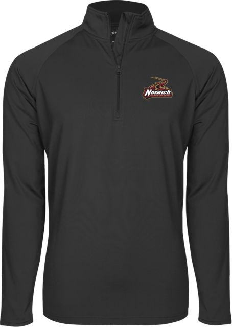Norwich Sport Wick Stretch 1/2 Zip Pullover Primary Mark Class of 1976 - ONLINE ONLY