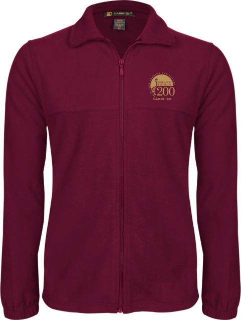 Norwich Fleece Full Zip Jacket Bicentennial logo with Class of 1991 - ONLINE ONLY