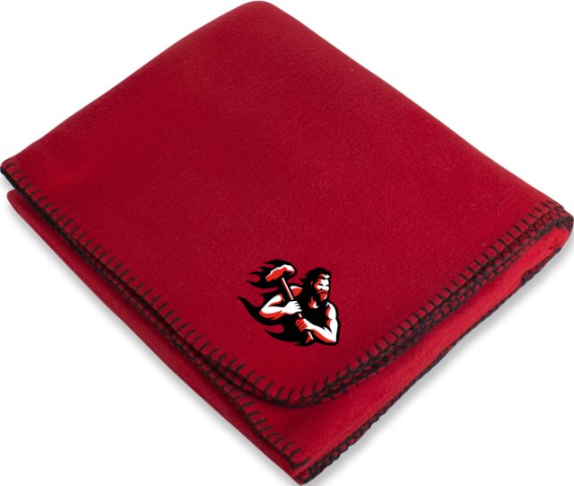 Cal U PA Arctic Fleece Blanket California Vulcan Mascot - ONLINE ONLY