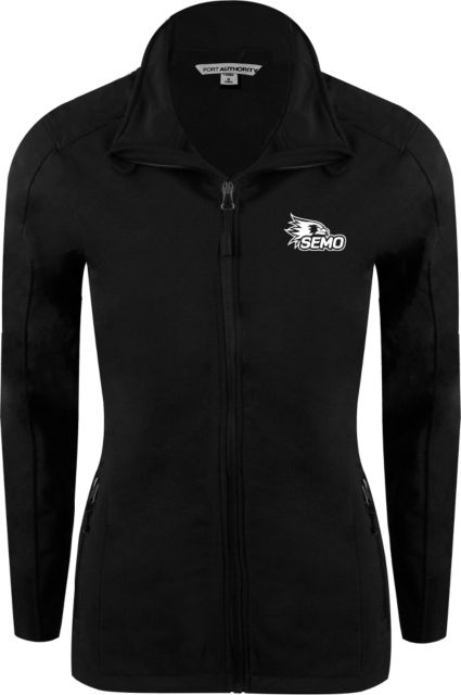 Southeast Missouri Bookstore Ladies Softshell Jacket SEMO Logo Embroidery - ONLINE ONLY