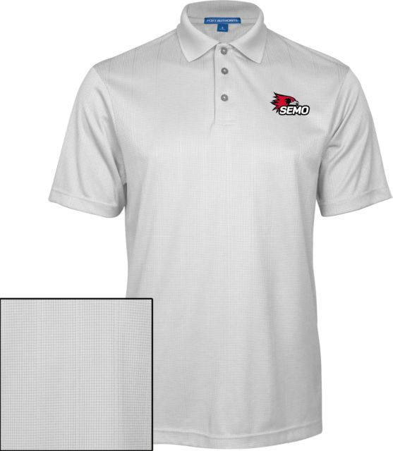 Southeast Missouri Bookstore Performance Fine Jacquard Polo SEMO Logo Embroidery - ONLINE ONLY