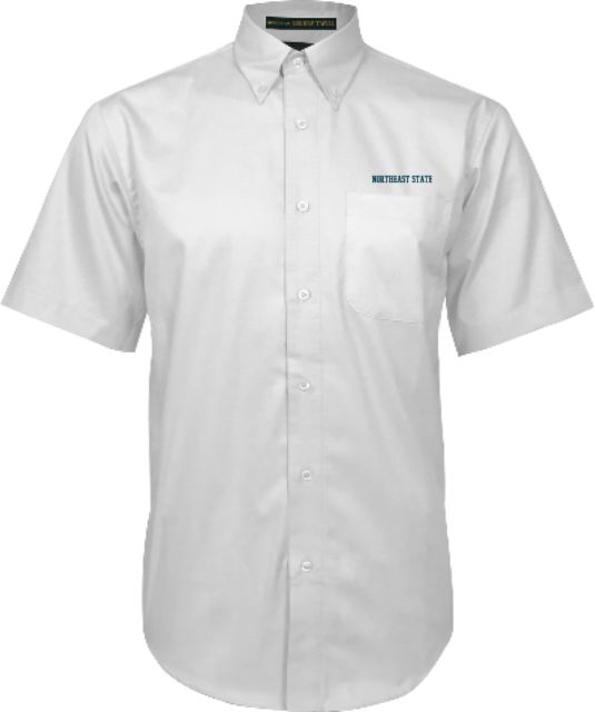 Northeast State Twill Button Down Short Sleeve Northeast State Flat - ONLINE ONLY