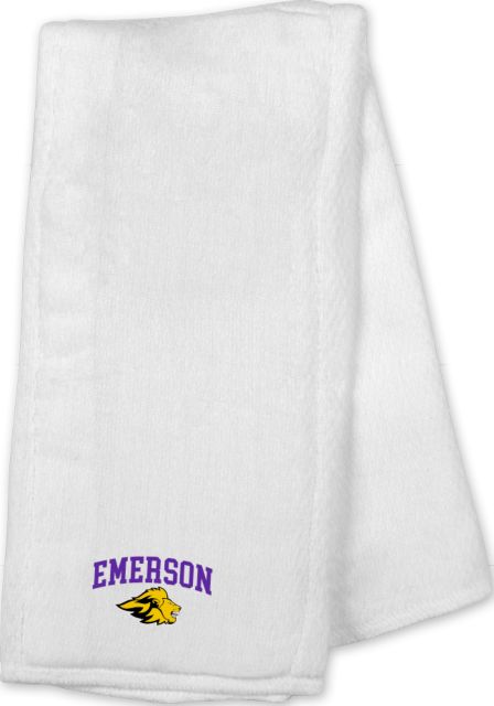 Emerson Baby Burp Cloth Emerson Arched w/ Mascot - ONLINE ONLY