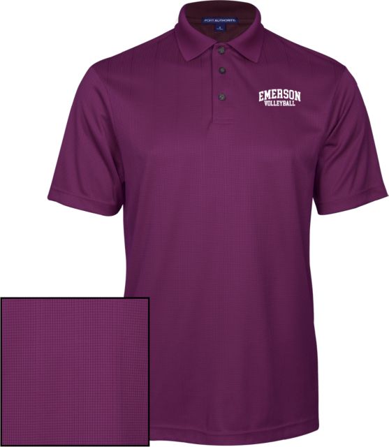 Emerson Performance Fine Jacquard Polo Emerson Volleyball - ONLINE ONLY