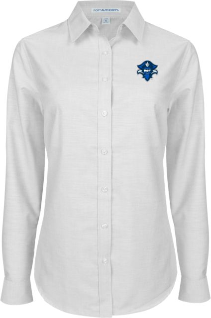 New Orleans Ladies Oxford Shirt Privateer Head - ONLINE ONLY