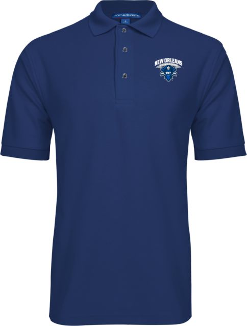 New Orleans Easycare Pique Polo Primary Mark - ONLINE ONLY