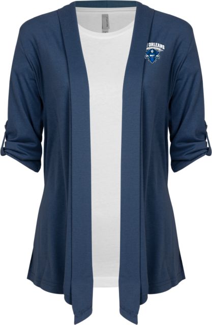 New Orleans Ladies Drape Front Cardigan Primary Mark - ONLINE ONLY