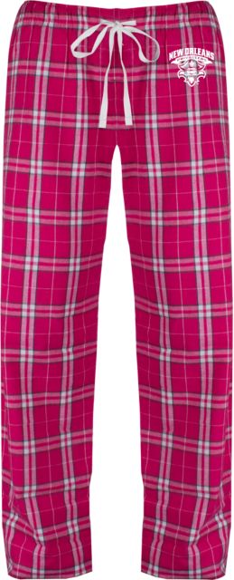 New Orleans Ladies Flannel Pajama Pant Primary Mark - ONLINE ONLY