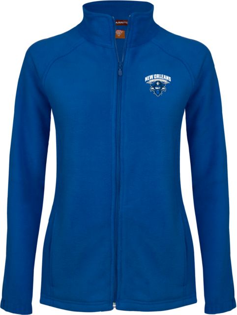 New Orleans Ladies Fleece Full Zip Jacket Primary Mark - ONLINE ONLY