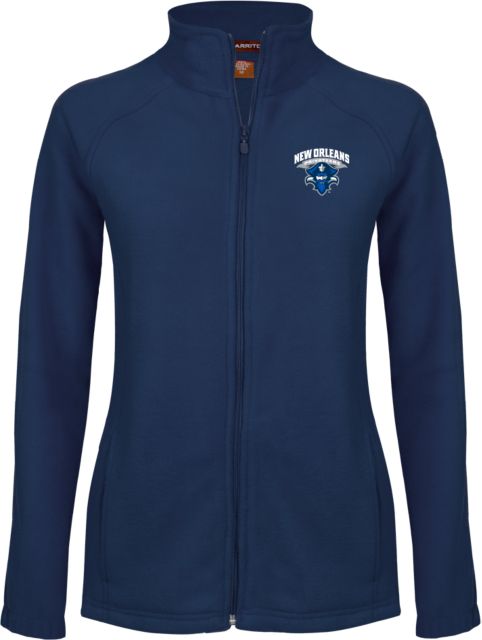 New Orleans Ladies Fleece Full Zip Jacket Primary Mark - ONLINE ONLY