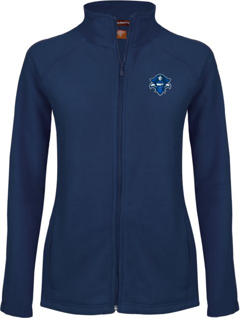 New Orleans Ladies Fleece Full Zip Jacket Privateer Head - ONLINE ONLY