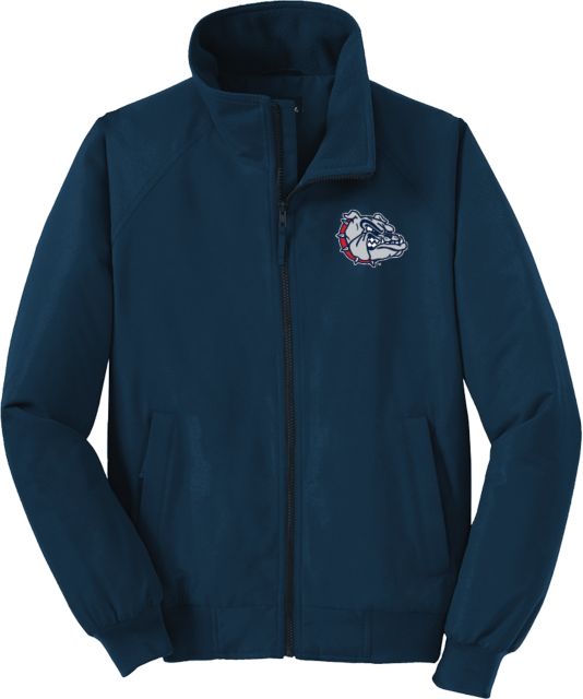 Gonzaga Charger Jacket Bulldog Head - ONLINE ONLY