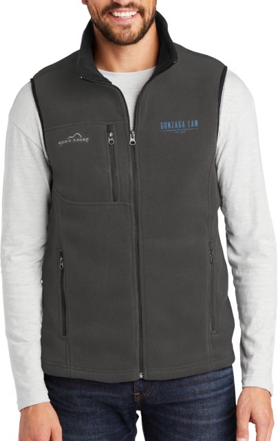 Gonzaga Eddie Bauer Fleece Vest Gonzaga Law - ONLINE ONLY