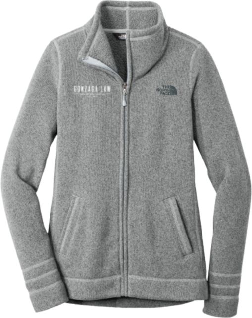 Gonzaga The North Face Womens Heather Fleece Jacket Gonzaga Law - ONLINE ONLY