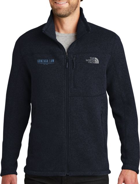 Gonzaga The North Face Heather Fleece Jacket Gonzaga Law - ONLINE ONLY