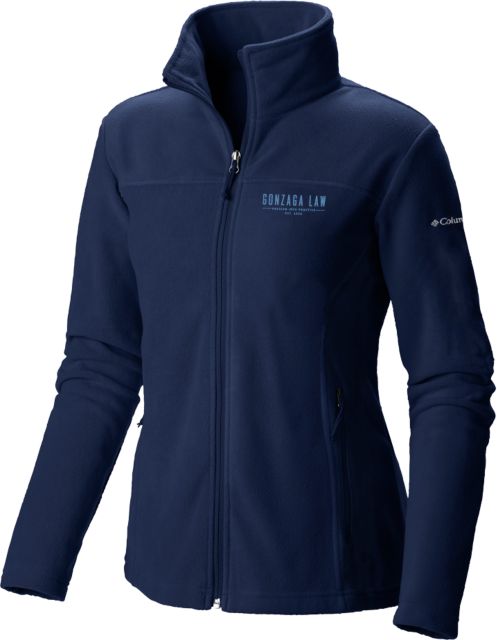Gonzaga Columbia Womens Full Zip Fleece Jacket Gonzaga Law - ONLINE ONLY