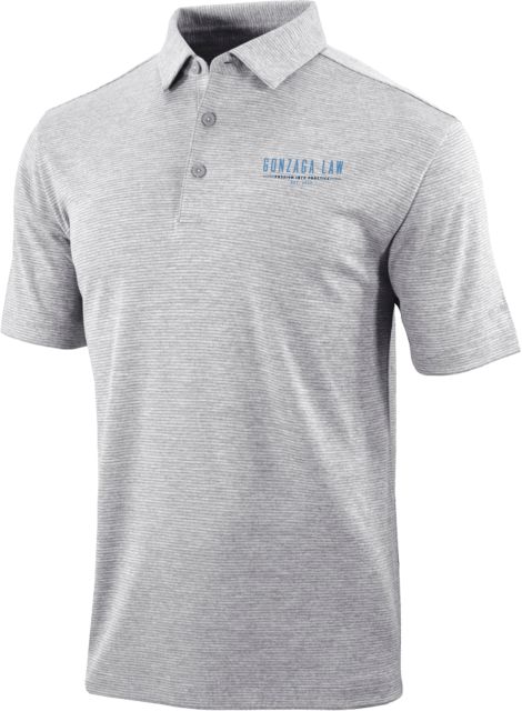 Gonzaga Columbia Light Omni Wick Set Golf Polo Gonzaga Law - ONLINE ONLY