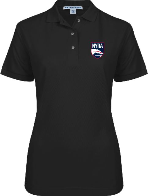 NYRA Womens Silk Touch Pique Polo NYRA Official Mark