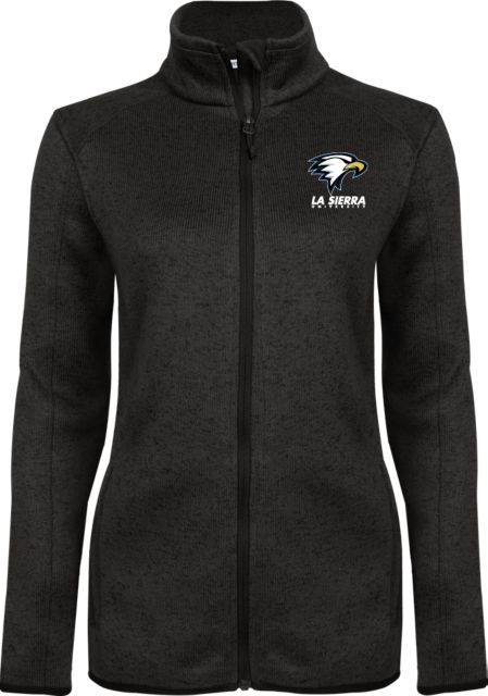 La Sierra Heather Womens Fleece Jacket Primary Mark - ONLINE ONLY