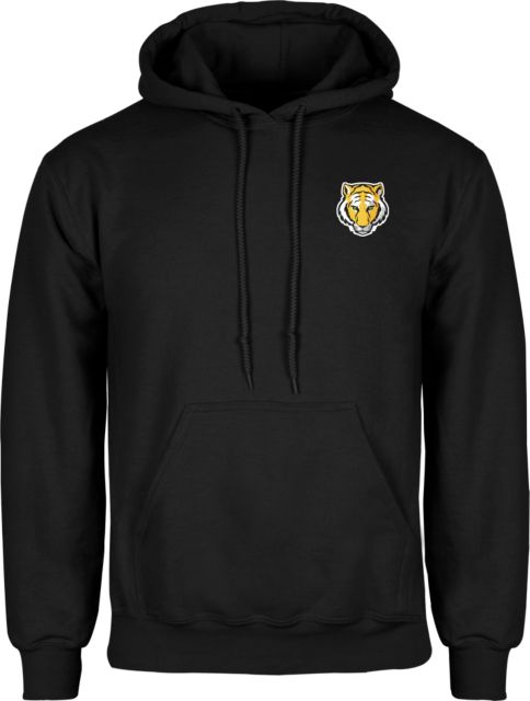 DePauw Fleece Hoodie Tiger Head ONLINE ONLY DEPAUW University