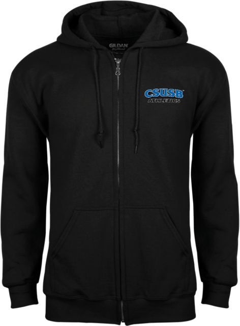 Cal State San Bernardino Fleece Full Zip Hoodie CSUSB Athletics ONLINE ONLY