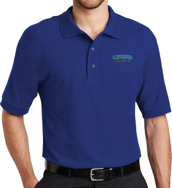 Cal State San Bernardino Silk Touch Polo CSUSB Athletics - ONLINE ONLY