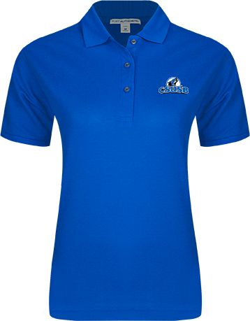 Cal State San Bernardino Womens Silk Touch Pique Polo Cal State San Bernardino Primary Logo - ONLINE ONLY