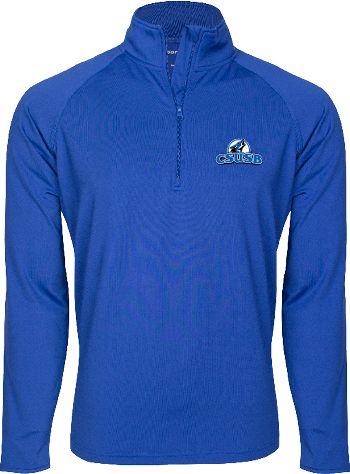 Cal State San Bernardino Sport Tek Sport Wick Stretch 1/2 Zip Pullover Cal State San Bernardino Primary Logo - ONLINE ONLY